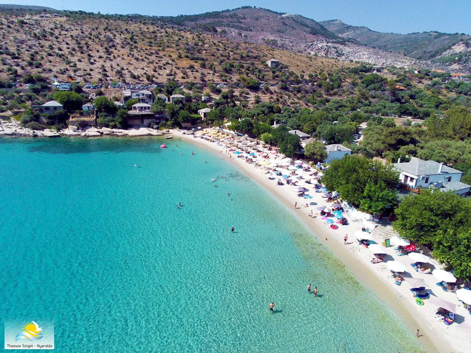 Alyki Beach in Thassos