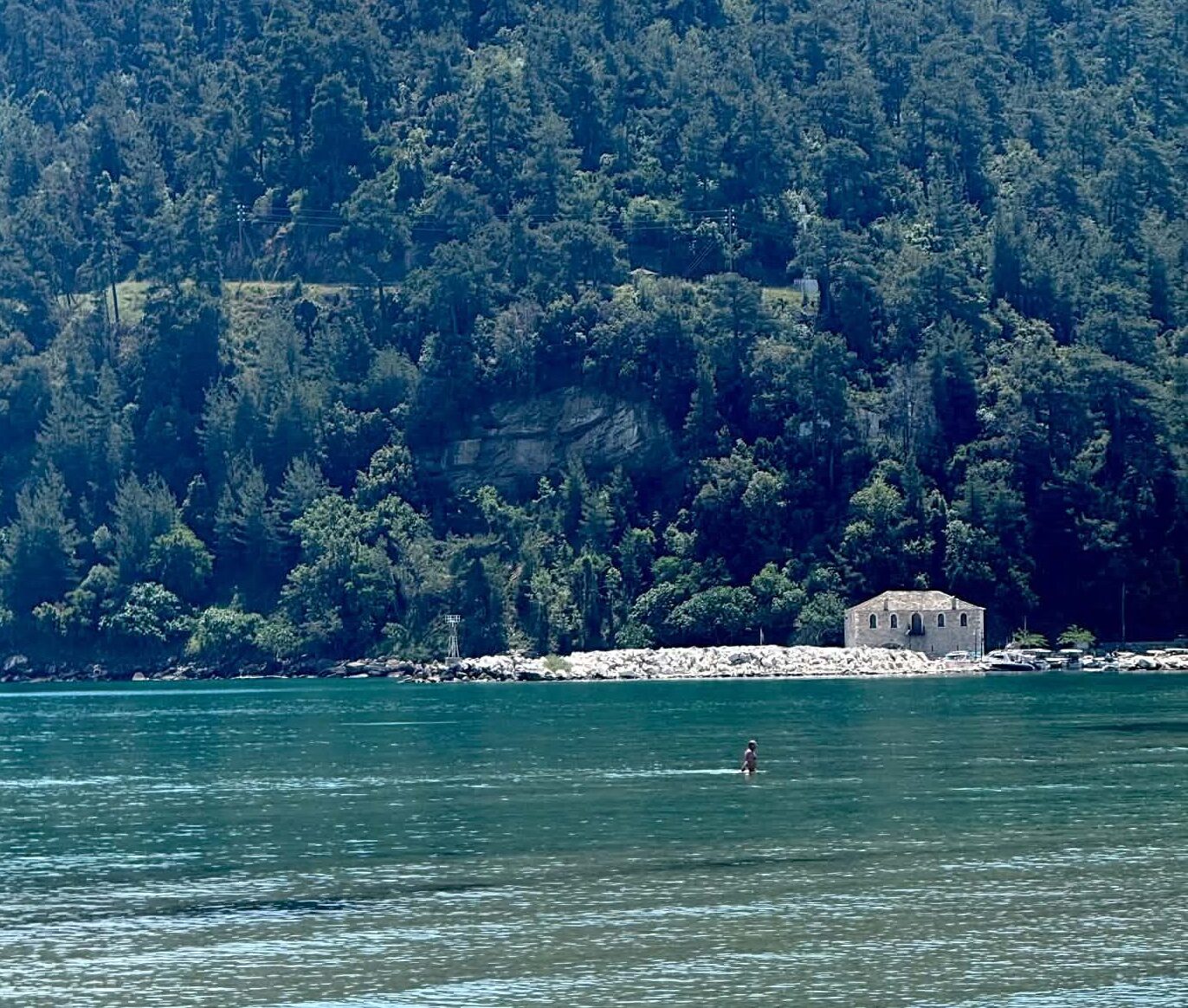 Skala Potamias waterfront in Thassos