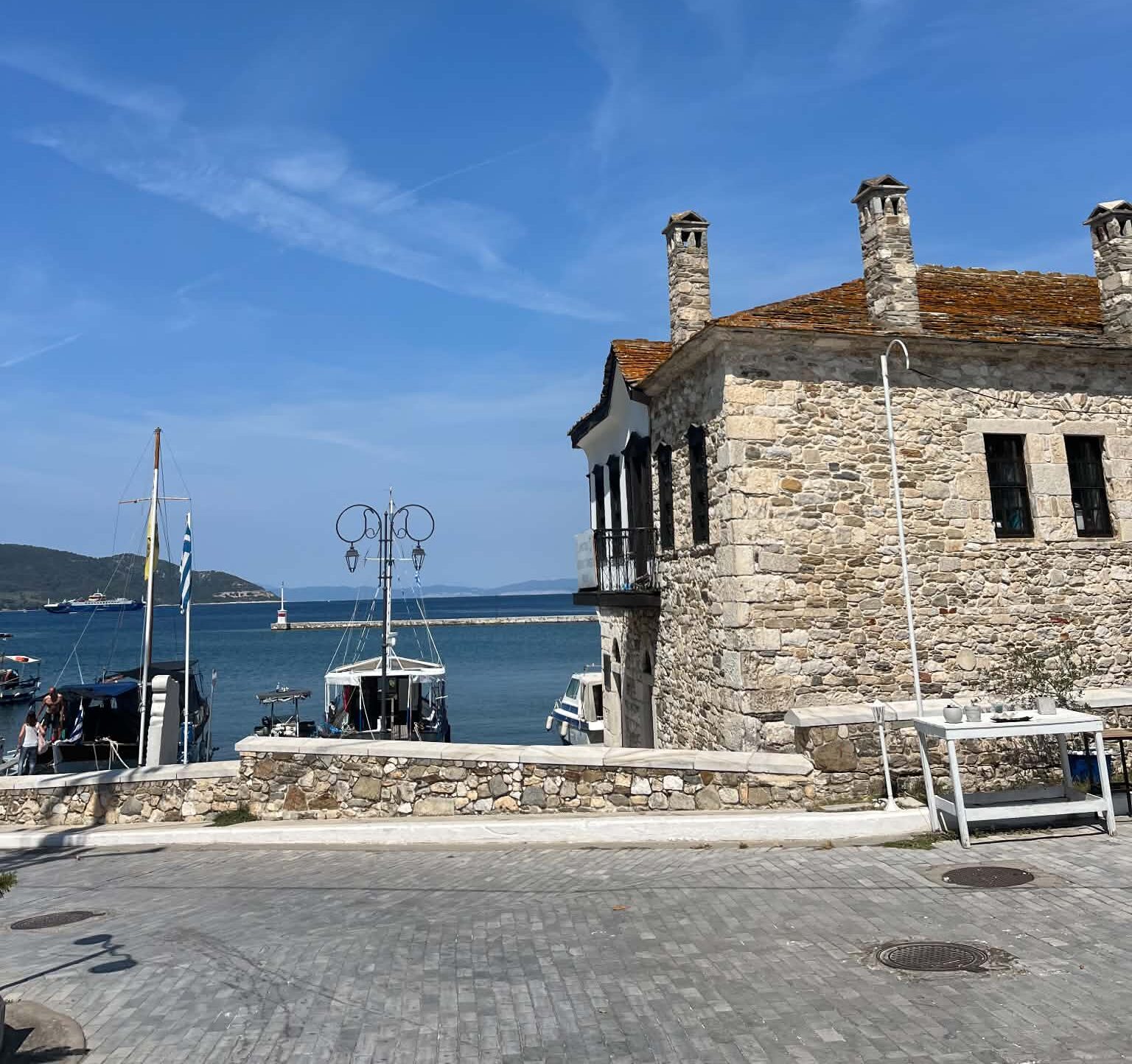 Limenas harbour in Thassos