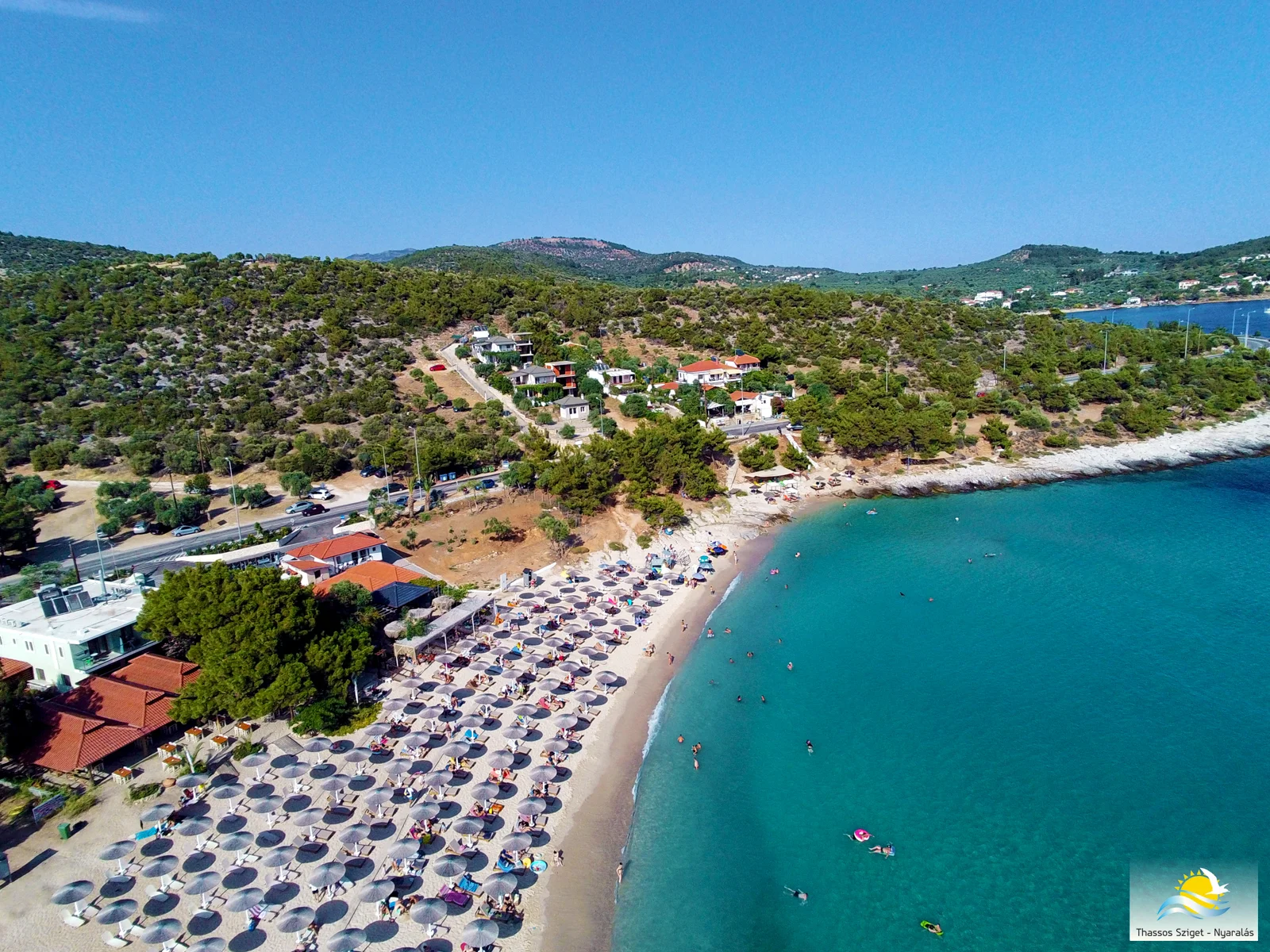 Psili Ammos Beach in Thassos
