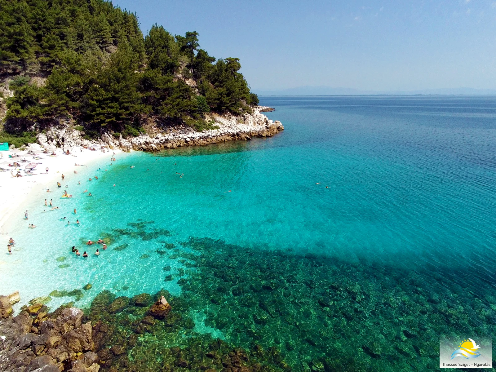Marble Beach Saliara in Thassos